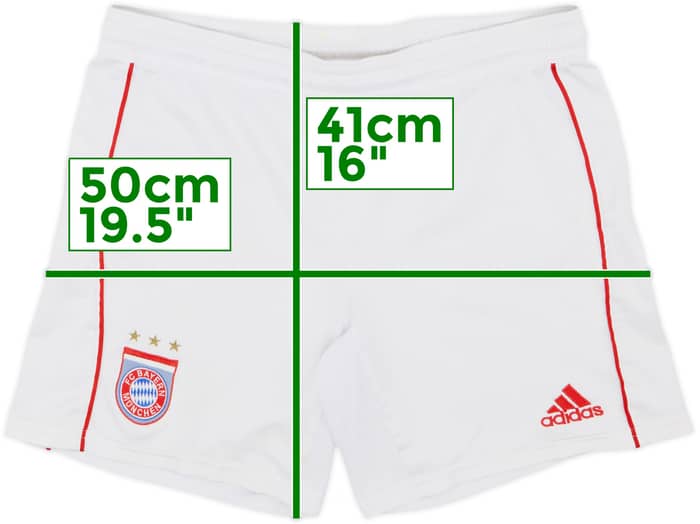 2005-06 Bayern Munich Home Shorts - 6/10 - (S)