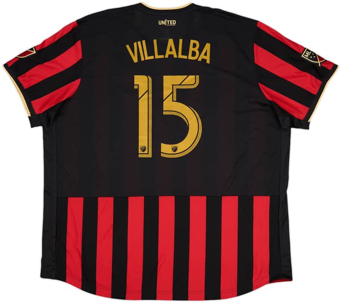2019-20 Atlanta United Authentic Home Shirt Villalba #15 (3XL)