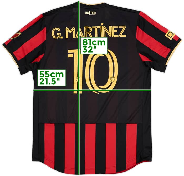 2019-20 Atlanta United Authentic Home Shirt G.Martinez #10 (L)