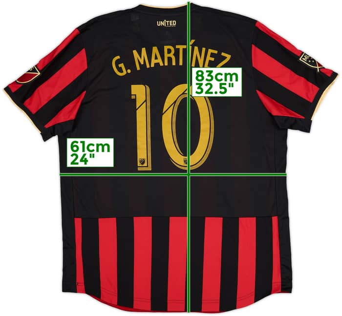 2019-20 Atlanta United Authentic Home Shirt G.Martinez #10 (XL)