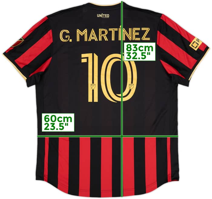 2019-20 Atlanta United Authentic Home Shirt G.Martinez #10 (XL)