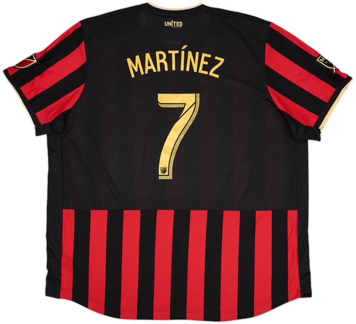 2019-20 Atlanta United Authentic Home Shirt Martinez #7 (3XL)