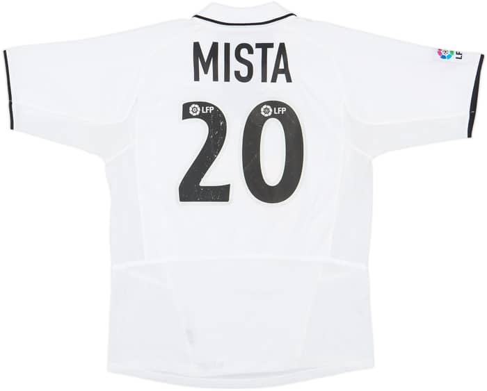 2002-03 Valencia Home Shirt Mista #20 - 7/10 - (XL.Boys)