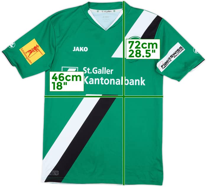 2013-14 St Gallen Home Shirt - 10/10 - (XS)