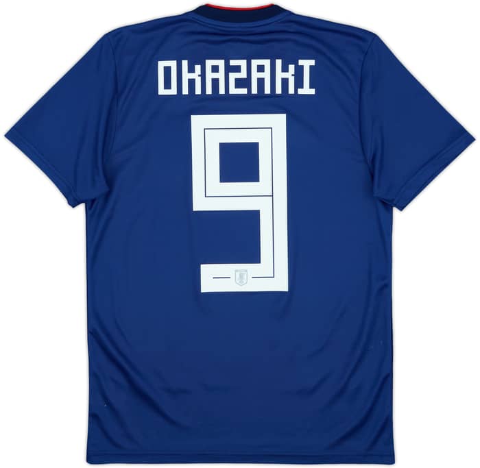 2018-19 Japan Home Shirt Okazaki #9 - 8/10 - (XS)