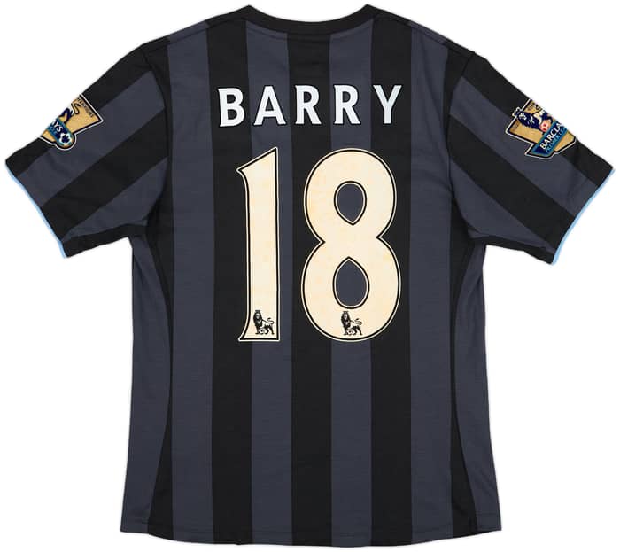 2012-13 Manchester City Third Shirt Barry #18 - 6/10 - (S)