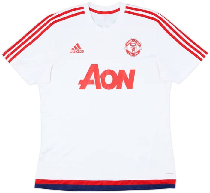 2015-16 Manchester United adizero Training Shirt - 6/10 - (L)