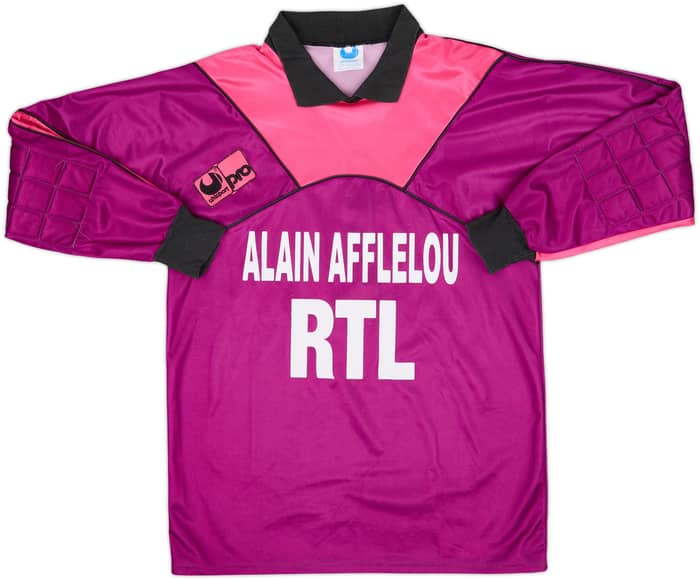 1990-91 Paris Saint-Germain GK Shirt #1 - 9/10 - (L)