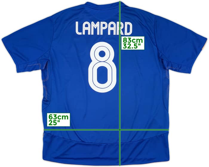 2005-06 Chelsea Centenary Home Shirt Lampard #8 - 10/10 - (3XL)