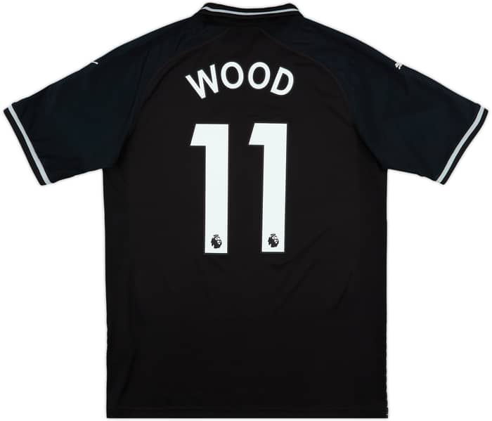 2018-19 Burnley Away Shirt Wood #11 - 10/10 - (M)