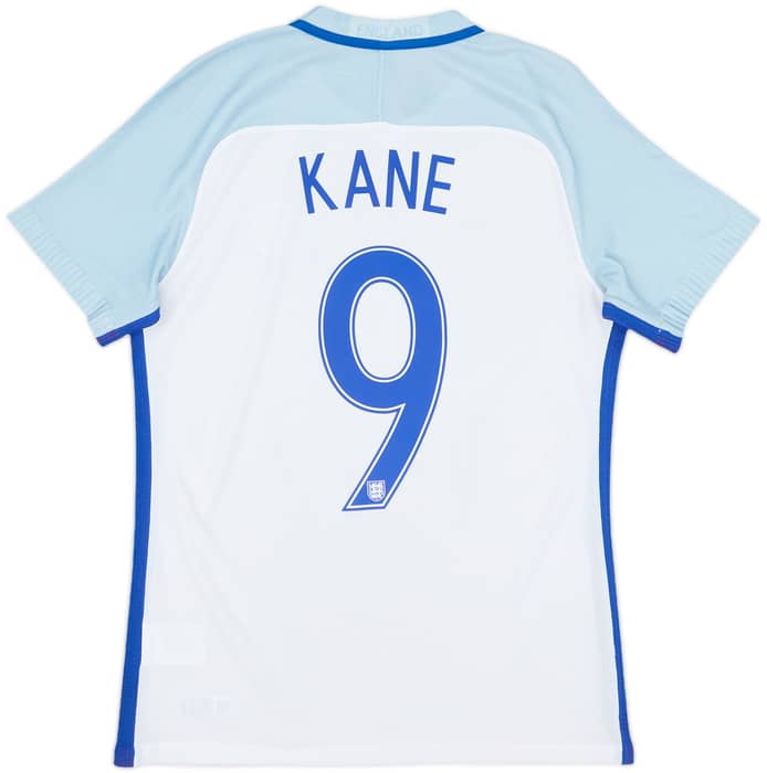 2016-17 England Authentic Home Shirt Kane #9 - 9/10 - (M)