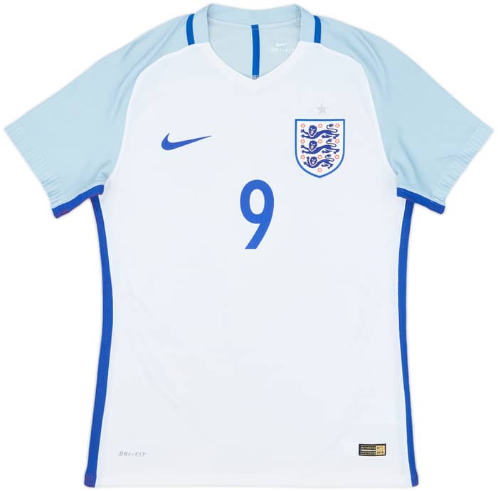 2016-17 England Authentic Home Shirt Kane #9 - 9/10 - (M)