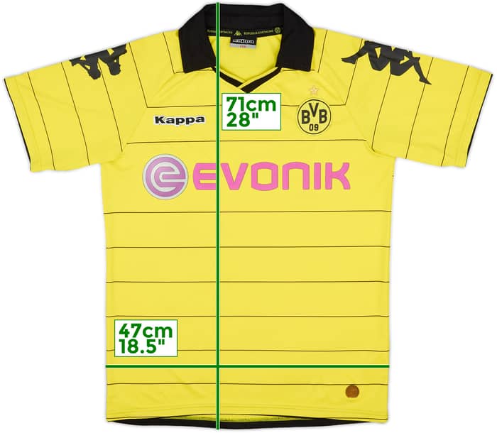 2010-11 Borussia Dortmund Home Shirt - 7/10 - (XL.Boys)