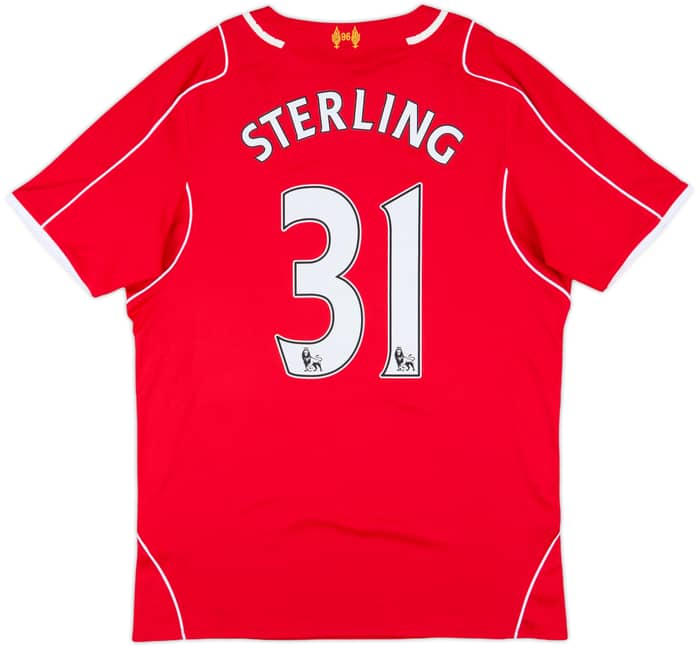 2014-15 Liverpool Home Shirt Sterling #31 - 5/10 - (M)