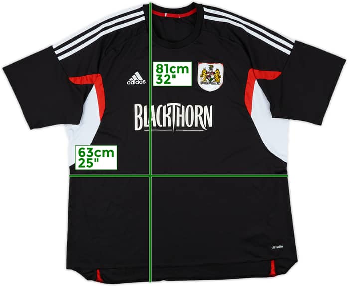 2013-14 Bristol City Away Shirt - 6/10 - (XXL)