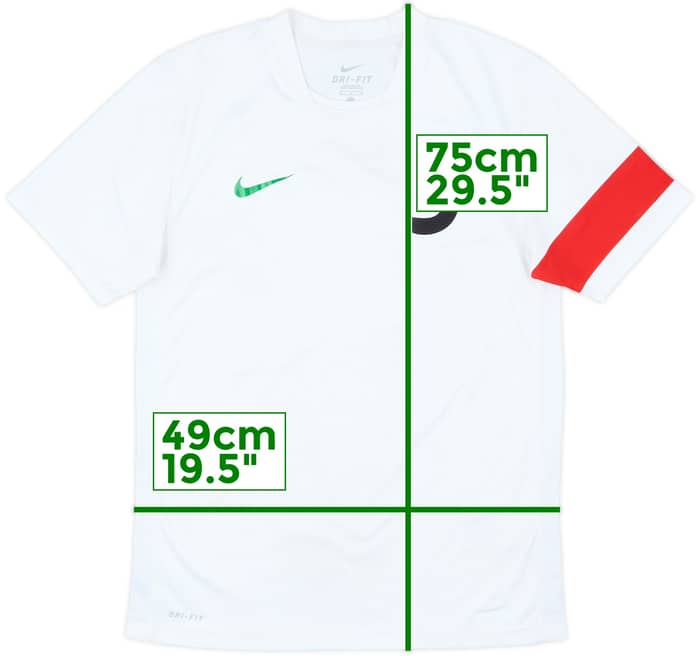 2010-11 Juventus Nike Training Shirt - 7/10 - (M)