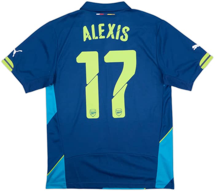 2014-15 Arsenal Third Shirt Alexis #17 (S)