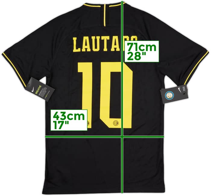 2019-20 Inter Milan Third Shirt Lautaro #10 (S)