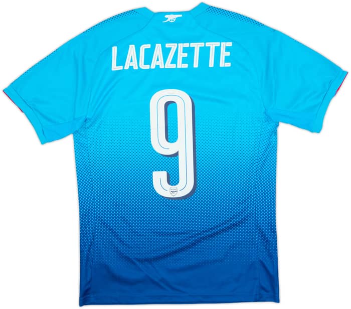 2017-18 Arsenal Away Shirt Lacazette #9 (S)