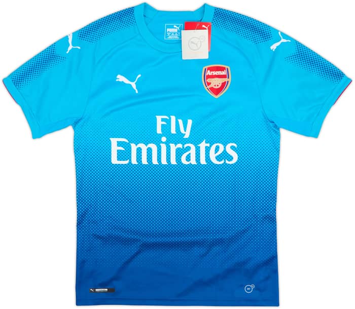 2017-18 Arsenal Away Shirt Lacazette #9 (S)