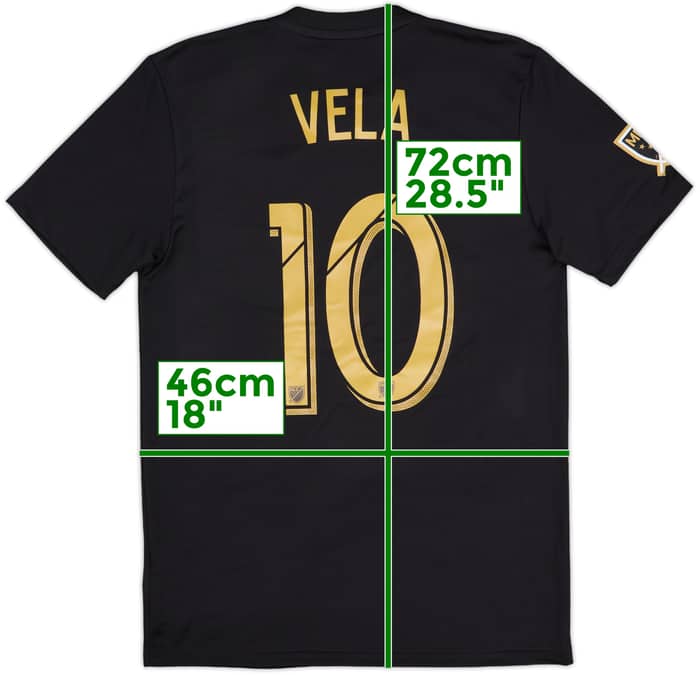 2018 LA FC Home Shirt Vela #10 (S)
