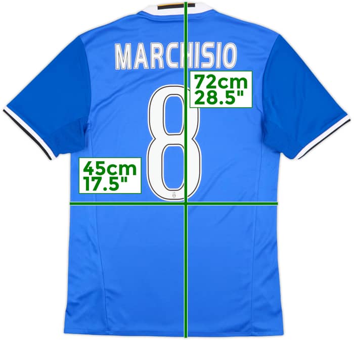 2016-17 Juventus Away Shirt Marchisio #8 (S)
