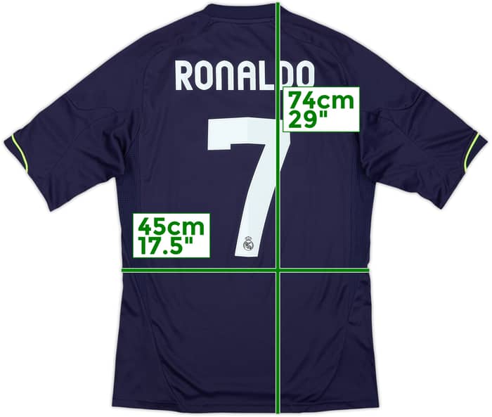 2012-13 Real Madrid Away Shirt Ronaldo #7 (S)