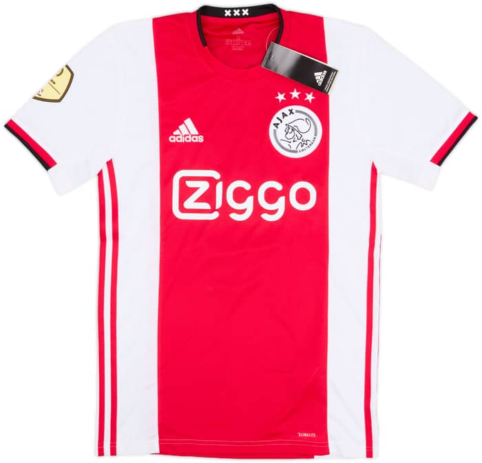 2019-20 Ajax Home Shirt van de Beek #6 (S)