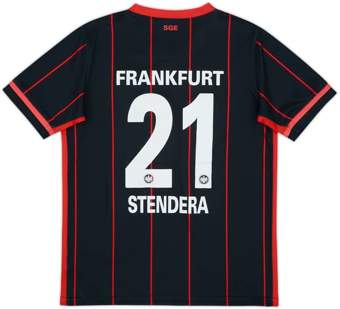 2015-16 Eintracht Frankfurt Home Shirt Stendera #21 - 6/10 - (L.Boys)