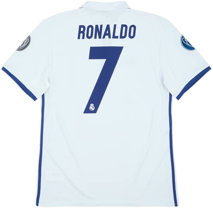 2016-17 Real Madrid Home Shirt Ronaldo #7 - 5/10 - (M)