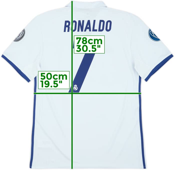 2016-17 Real Madrid Home Shirt Ronaldo #7 - 5/10 - (M)
