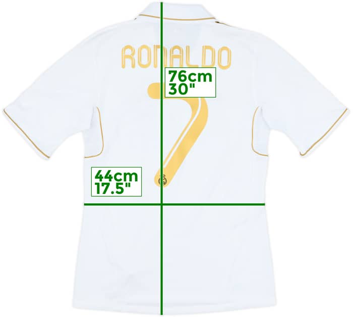 2011-12 Real Madrid Home Shirt Ronaldo #7 - 7/10 - (S)
