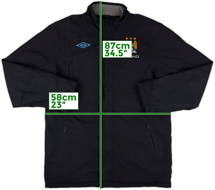 2010-11 Manchester City Umbro Track Jacket - 6/10 - (M)