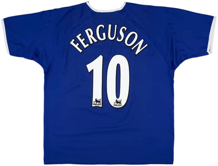 2003-04 Everton Home Shirt Ferguson #10 - 6/10 - (XL)