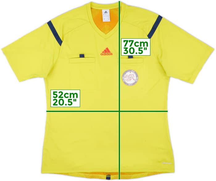 2014-15 Switzerland adidas Referee Shirt - 5/10 - (XL)