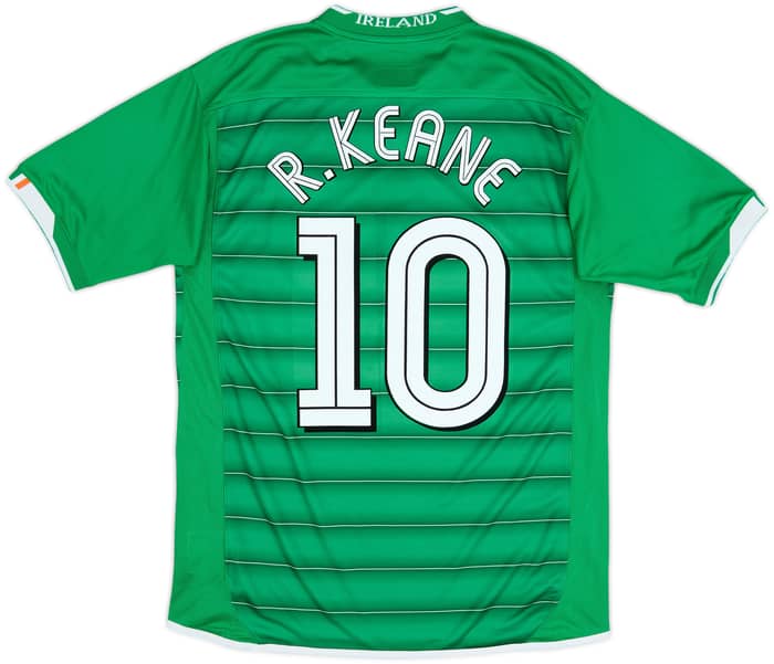 2003-04 Ireland Home Shirt R.Keane #10 - 5/10 - (M)