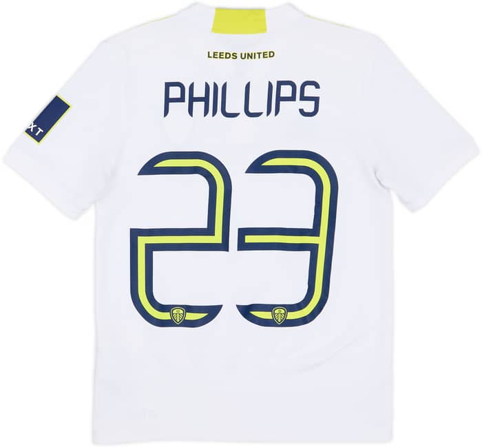 2021-22 Leeds United Home Shirt Phillips #23 - 7/10 - (M.Boys)