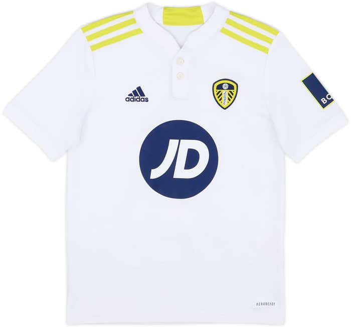 2021-22 Leeds United Home Shirt Phillips #23 - 7/10 - (M.Boys)