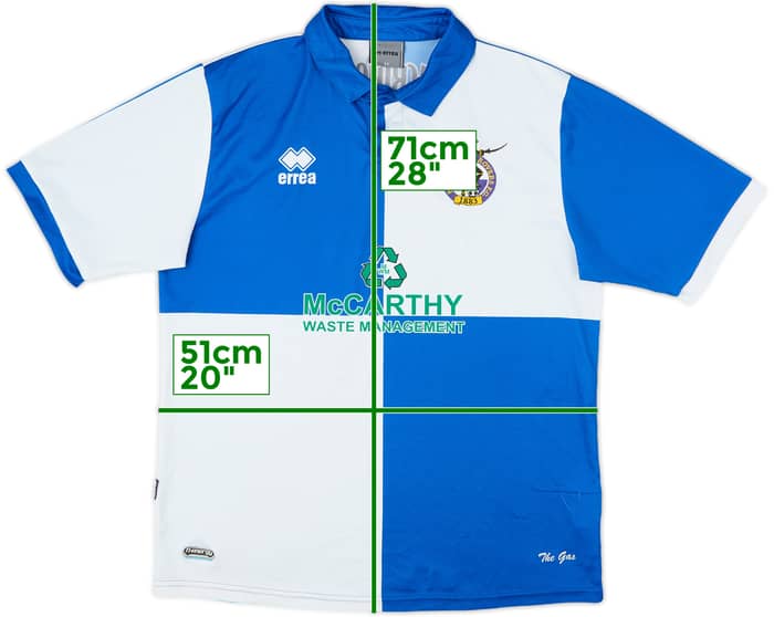 2011-12 Bristol Rovers Home Shirt - 6/10 - (M)