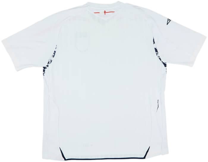 2007-09 England Home Shirt - 4/10 - (XL)