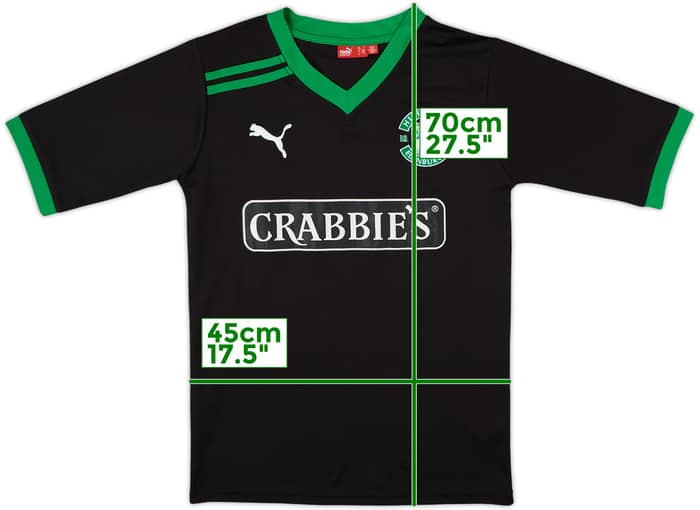 2011-12 Hibernian Away Shirt - 7/10 - (S)