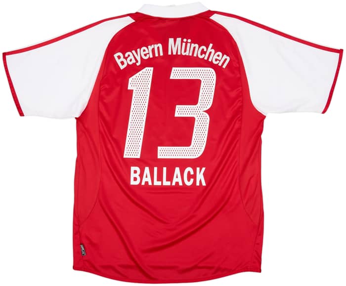 2003-04 Bayern Munich Home Shirt Ballack #13 - 6/10 - (M)