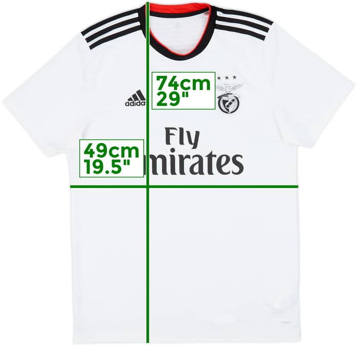 2018-19 Benfica Away Shirt - 6/10 - (M)
