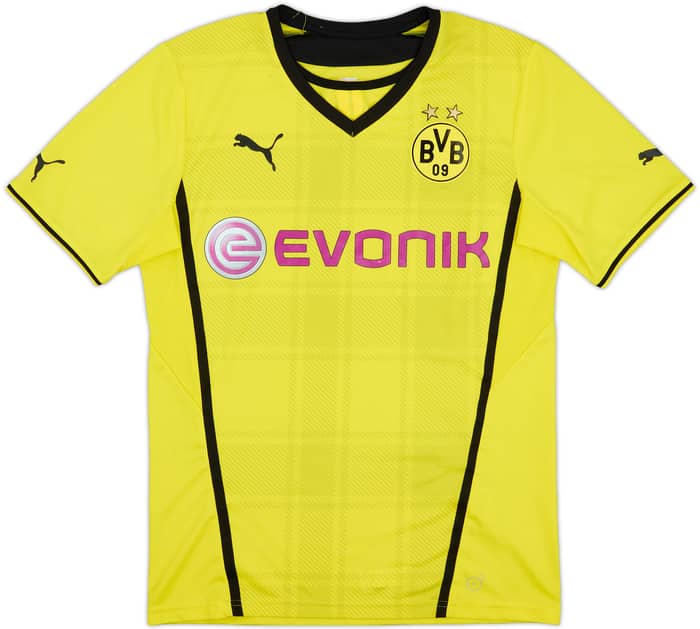 2013-14 Borussia Dortmund Home Shirt - 7/10 - (M)