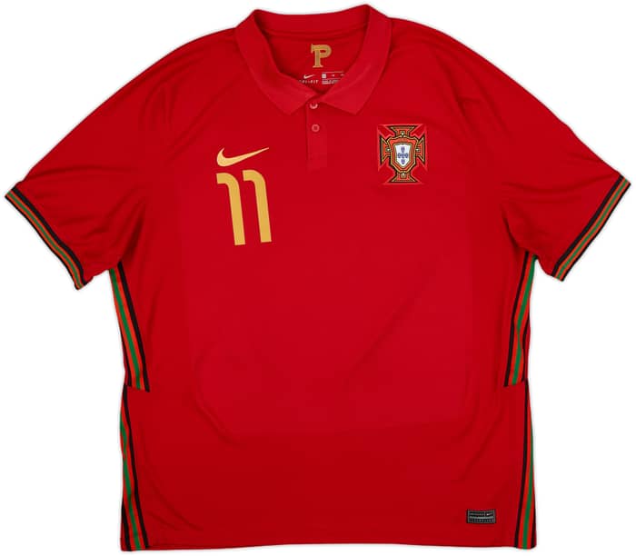 2020-21 Portugal Home Shirt B.Fernandes #11 - 10/10 - (XL)
