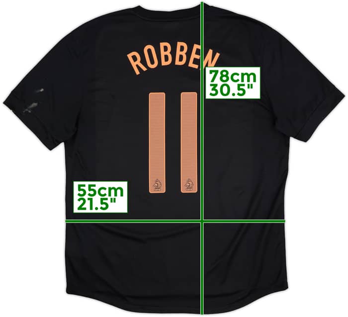 2012-13 Netherlands Away Shirt Robben #11 - 6/10 - (XL)