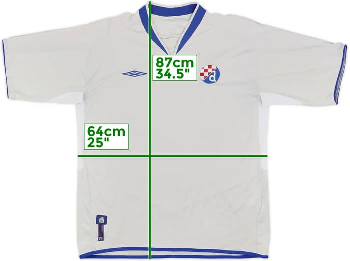 2004-05 Dinamo Zagreb Away Shirt - 9/10 - (XL)