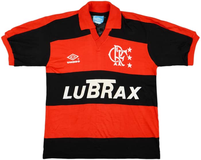 1992-93 Flamengo Home Shirt #10 - 9/10 - (L)