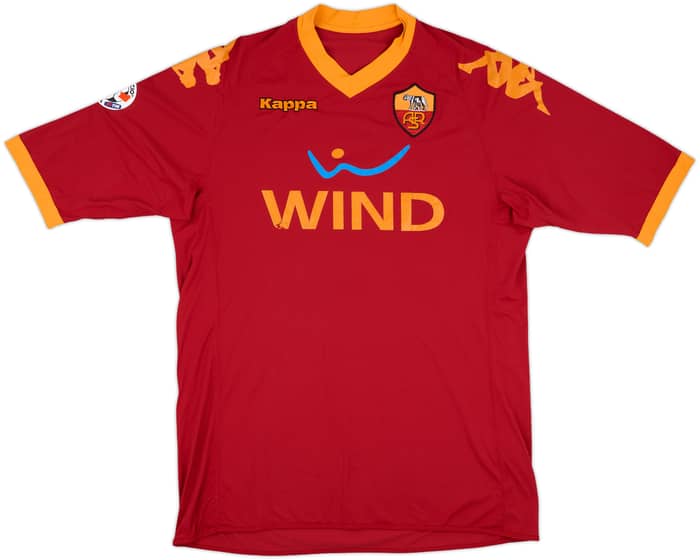 2009-10 Roma Home Shirt Juan #4 - 6/10 - (XXL)