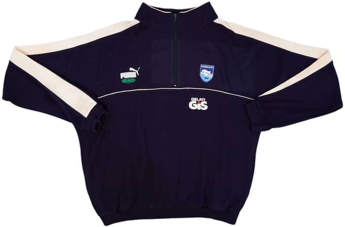 1997-98 Pescara Puma King 1/4 Zip Sweat Top - 7/10 - (XL)